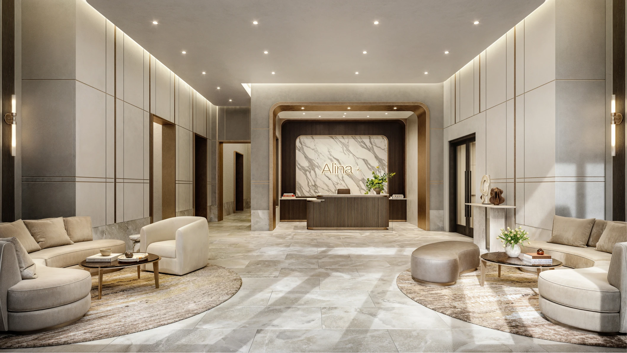 Alina’s building staff welcomes residents and visitors 24/7
